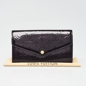 Louis Vuitton Monogram Vernis Amarante Sarah